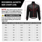 ROCKBROS YPW021 Jaqueta de inverno masculina Jaqueta de ciclismo à prova d'água M-4XL