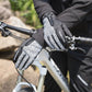 ROCKBROS S077-8 luvas de bicicleta para motocicleta tela sensível ao toque à prova de vento quente esqui esportes MTB