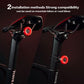 Luz traseira de bicicleta TOWILD com sensor de freio automático USB recarregável À prova d'água IPX7 3 modos de segurança Ultraleve para passeios noturnos seguros